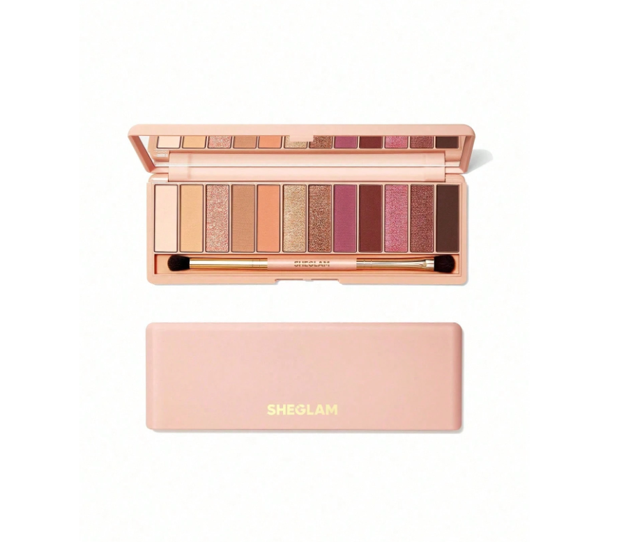 پالت سایه ۱۲ رنگ شیگلم – SHEGLAM 12-Color Eyeshadow Palette