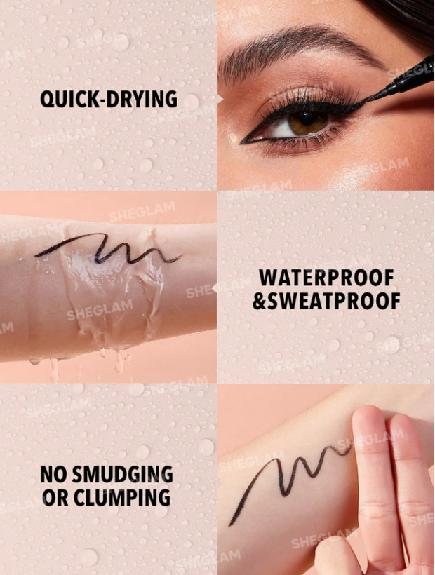 خط چشم مایع Sheglam – اپلیکاتور نازک