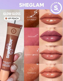 لیپ گلاس شیگلم Power Bouquet رنگ see it through – Sheglam Lip Gloss See It Through