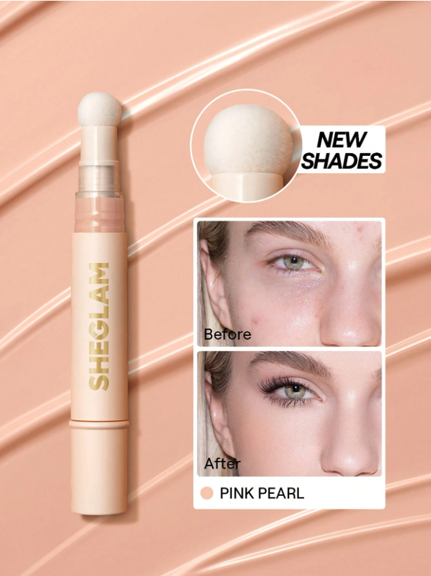 کانسیلر اسفنجی رنگ pink pearl– Concealer pink pearl